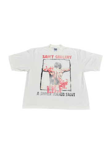 CREAM RETURN OF A SAINT TEE