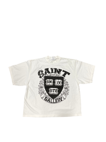 Oversized DROP SHOULDER UNIVERSITY TEE