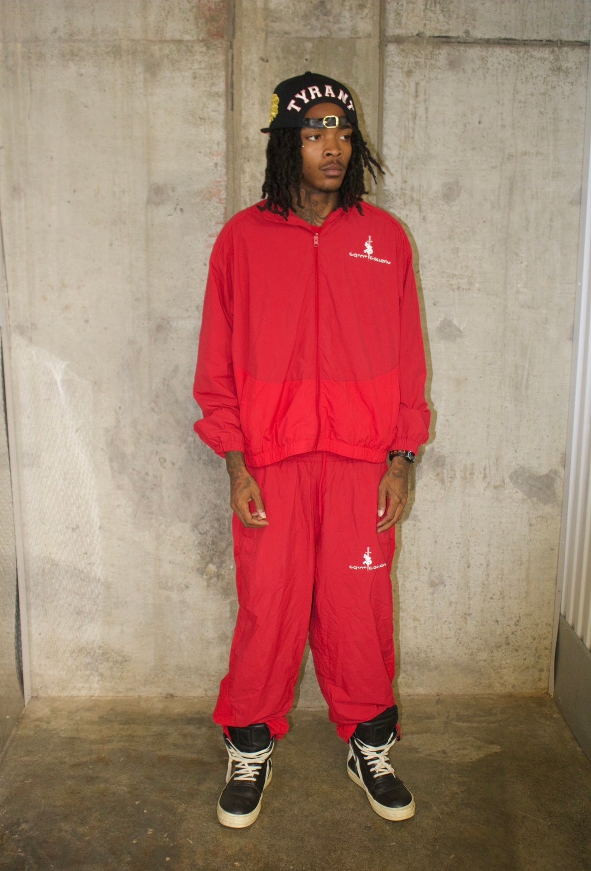 RED ESSENTIAL WINDBREAKER SET
