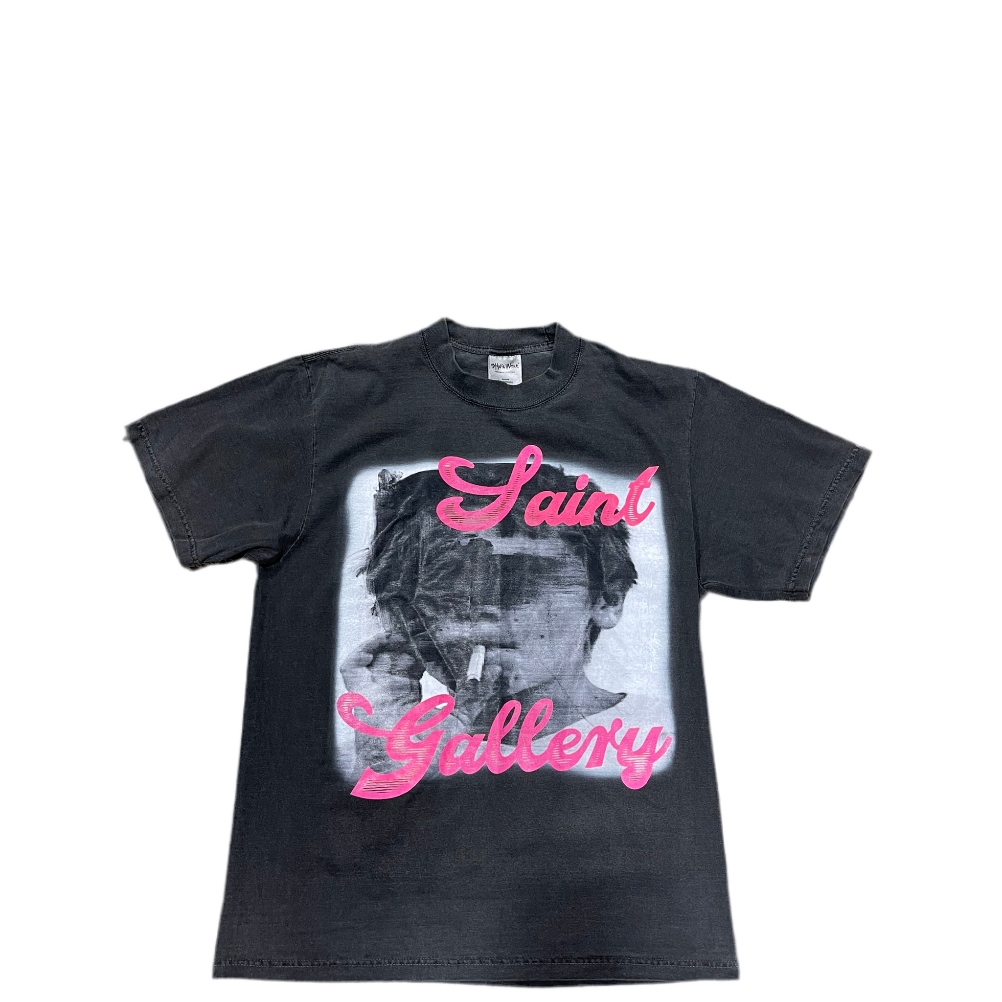 SAINT GALLERY PINK SMOKER TEE