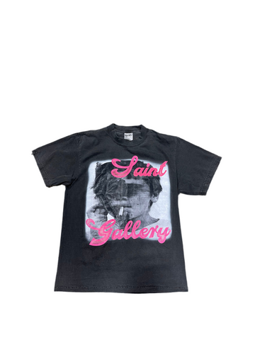 SAINT GALLERY PINK SMOKER TEE