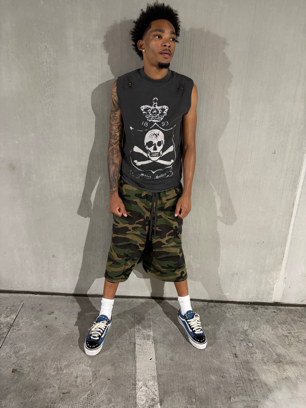 Skull tee