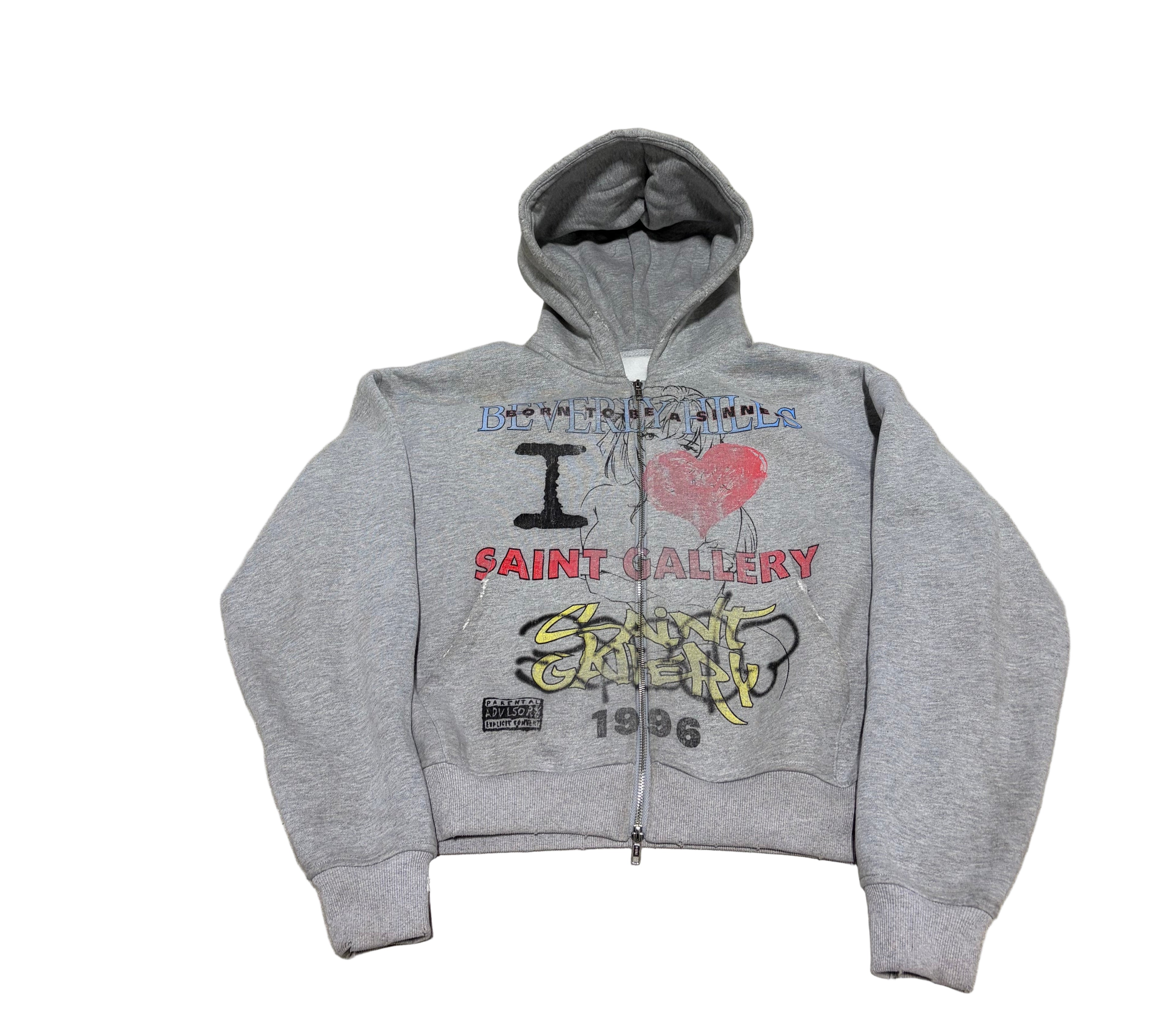 I ❤️ SAINT GALLERY ZIP UP LIMITED