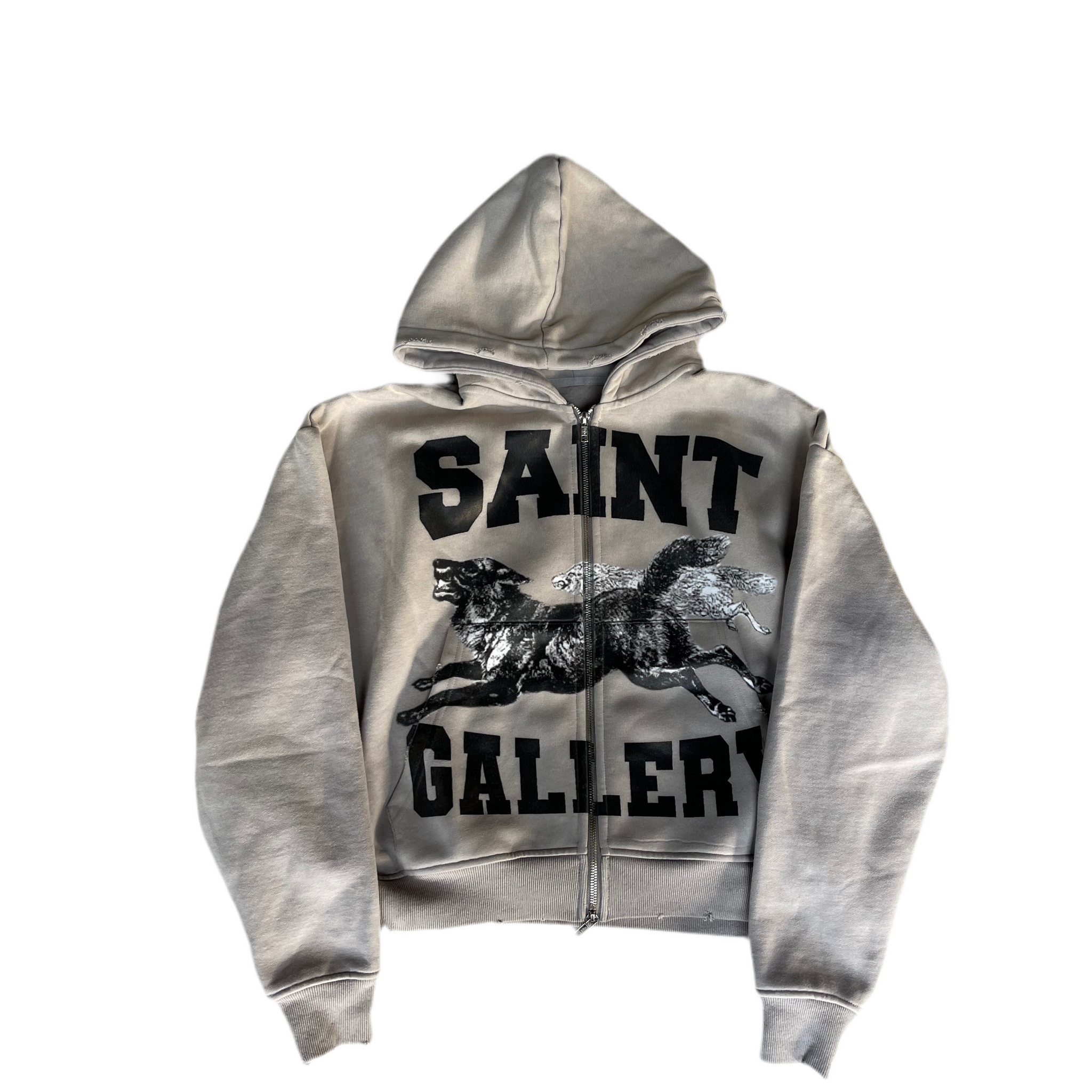 SAINT GALLERY LOGO ZIP-UP
