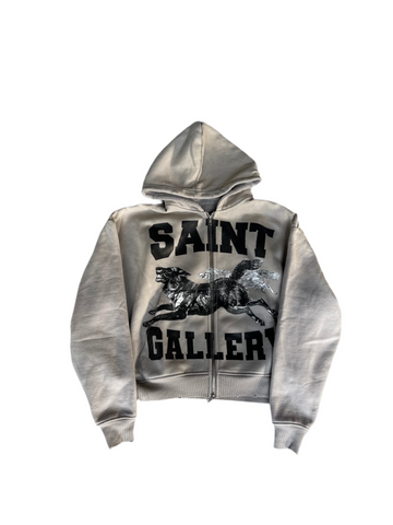 SAINT GALLERY LOGO ZIP-UP
