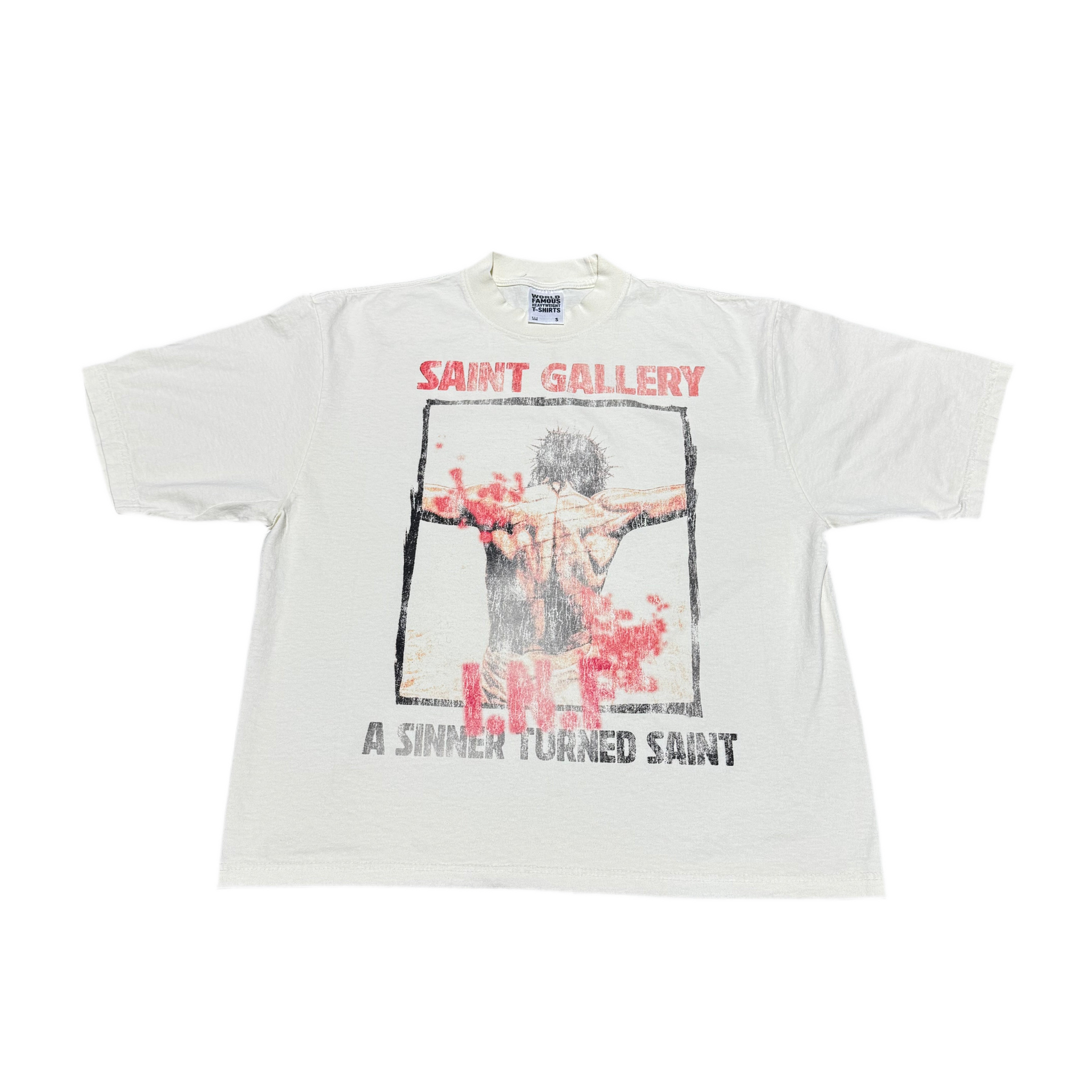 CREAM RETURN OF A SAINT TEE