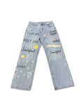 SAINT GALLERY ALL OVER PRINT JEANS