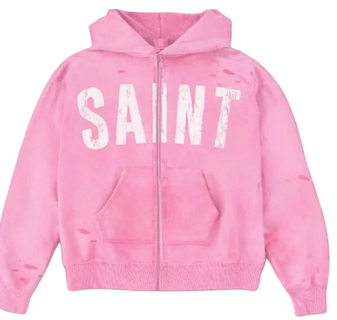 PINK SAINT GALLERY ZIP UP