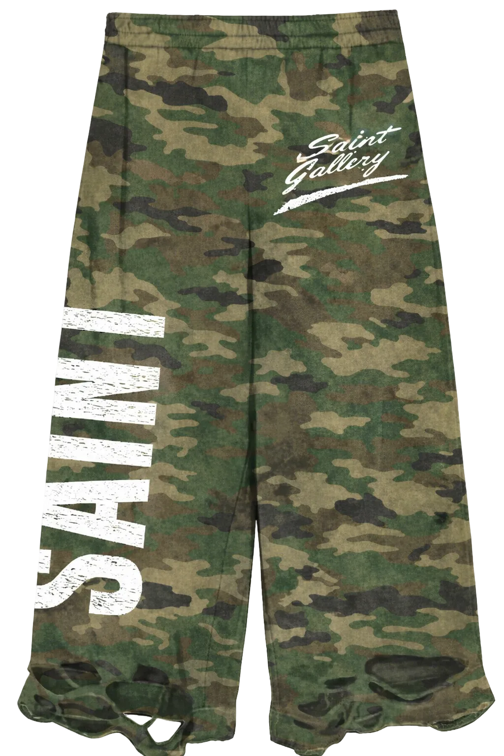 SAINT GALLERY ESSENTIAL CAMO SWEATPANTS