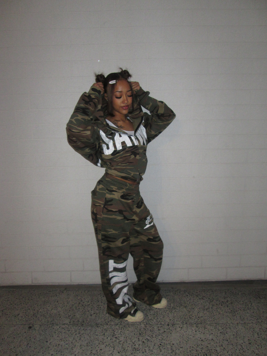 CAMO SAINT GALLERY ZIP UP